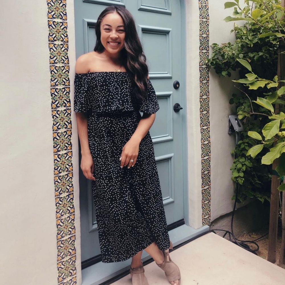 Princess Polly Polka dot Jumpsuit